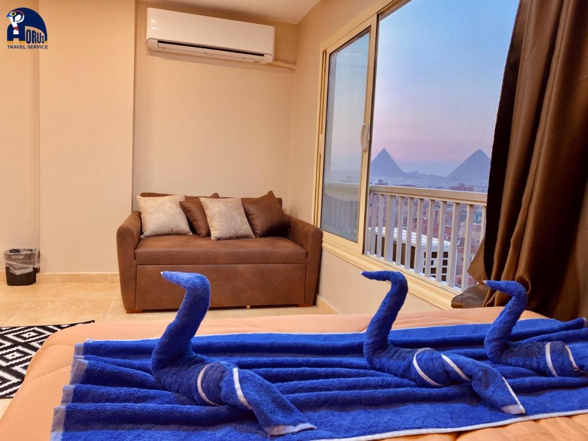 Horus Horizon Inn Pyramids View Kafret el-Gabal Exterior foto