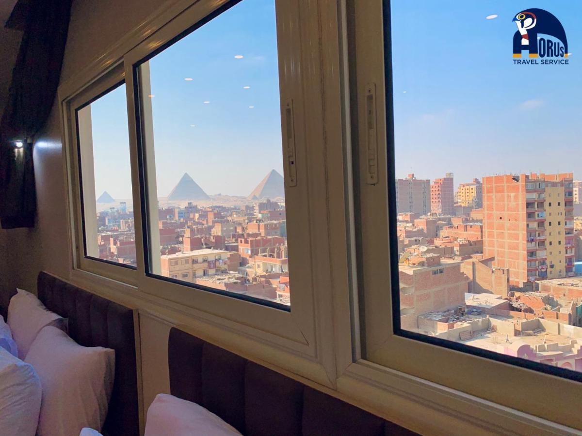 Horus Horizon Inn Pyramids View Kafret el-Gabal Exterior foto