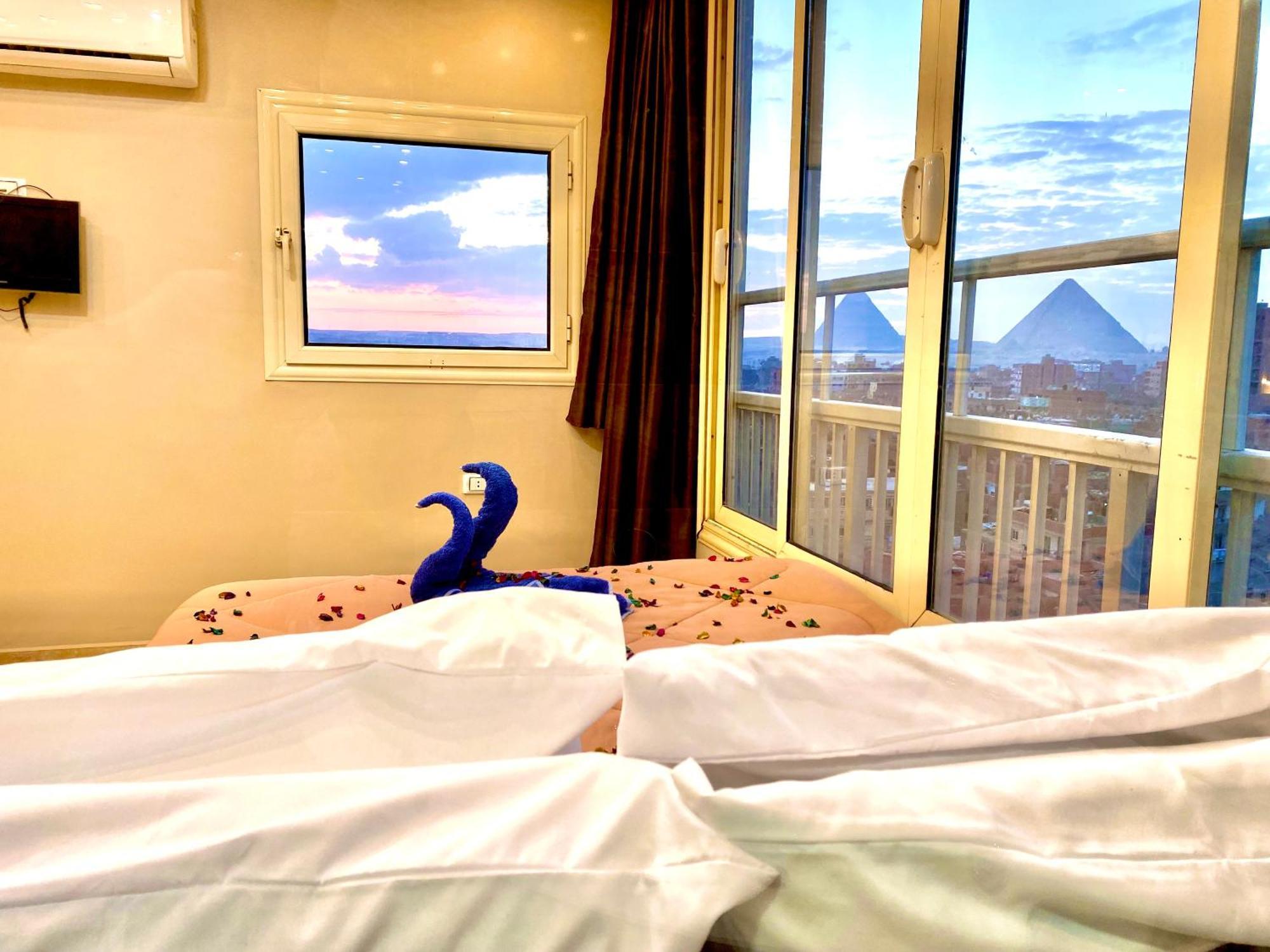 Horus Horizon Inn Pyramids View Kafret el-Gabal Exterior foto