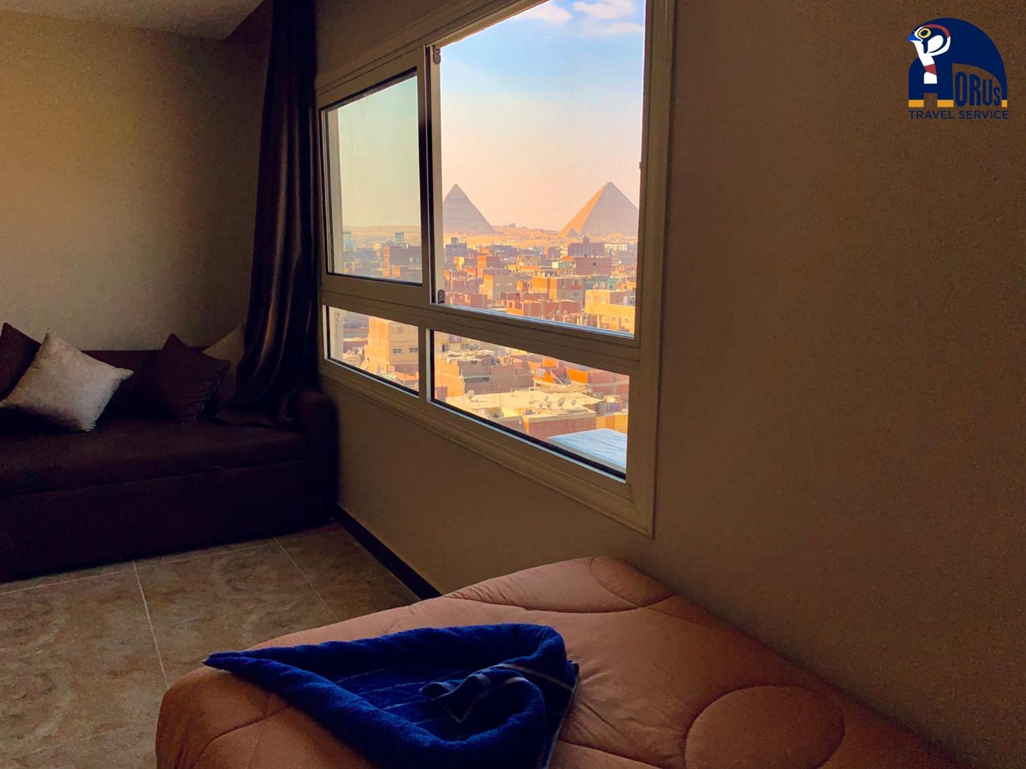 Horus Horizon Inn Pyramids View Kafret el-Gabal Exterior foto